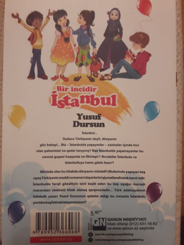 BİR İNCİDİR İSTANBUL AZERİ TÜRKÇESİNDE